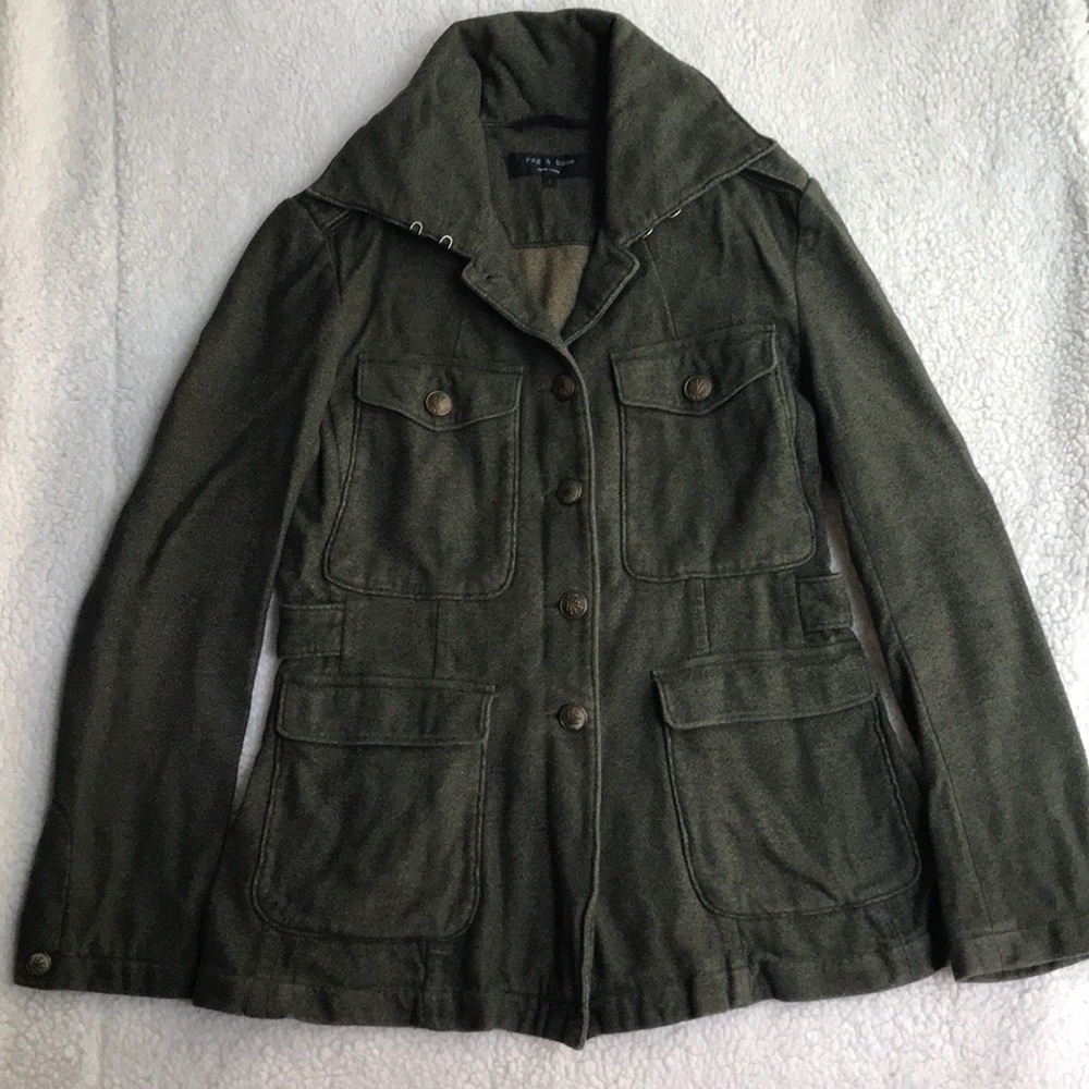 rag & bone- Army Green Utility Jacket